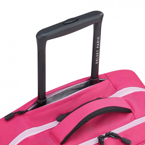 خرید و قیمت کیف دلسی چرخ دار مدرسه ای 15.6 اینچ دلسی پاریس رنگ صورتی چمدان ایران - DELSEY PARIS HORIZONTAL TROLLEY  00339045209 chamedaniran 3